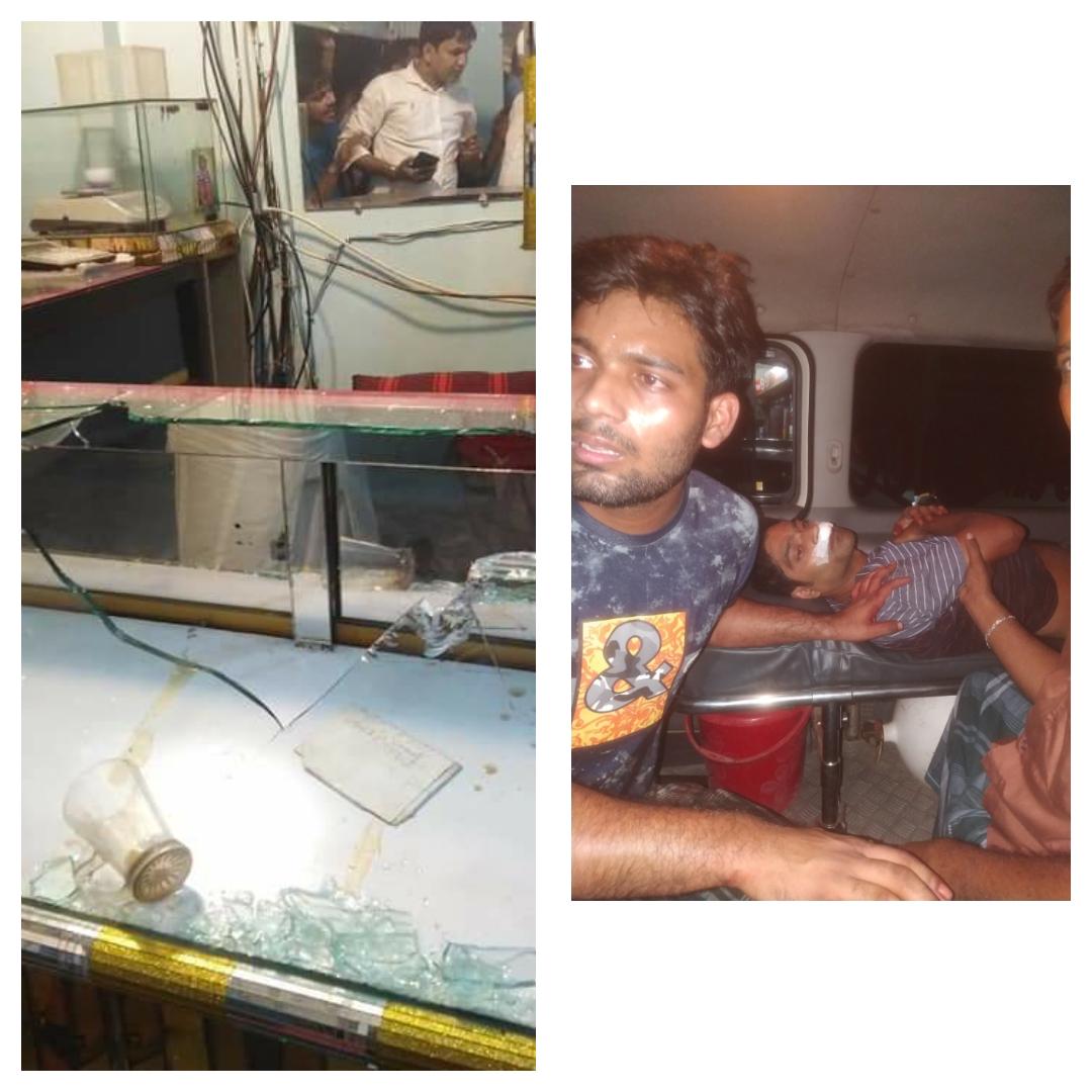 শ্রীপুরে স্বর্ণের দোকানে ডাকাতি,গুলিবিদ্ধ ১।