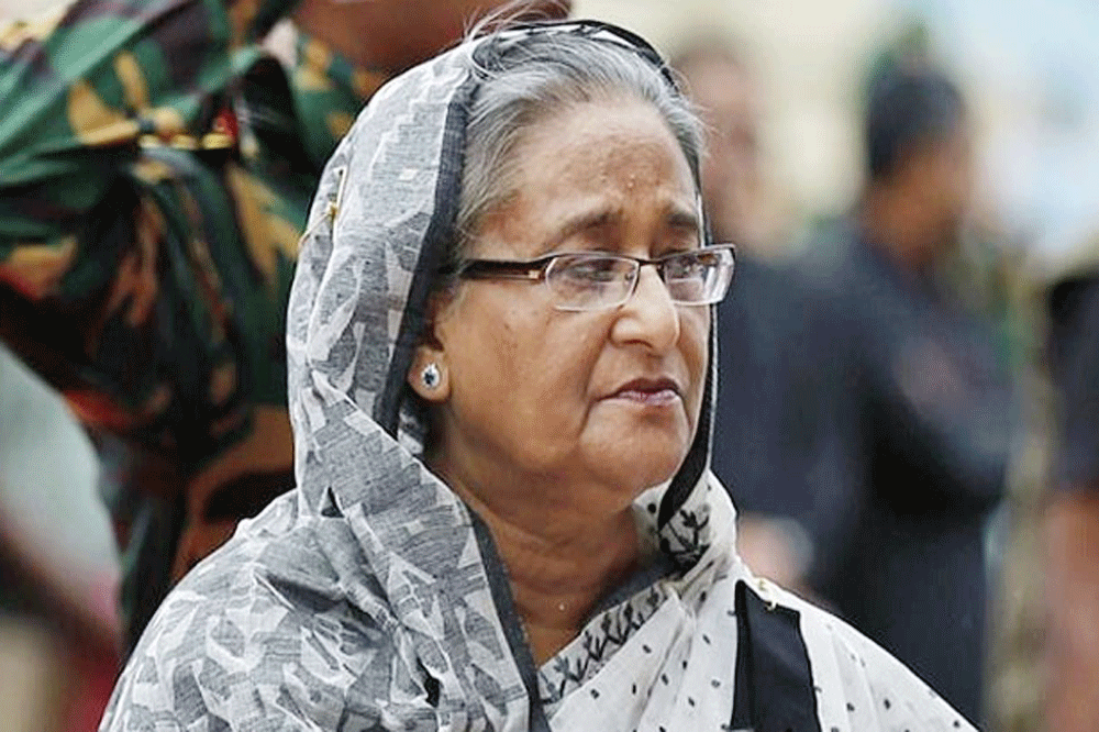 জয়নুল আবেদিনের মরদেহ দেখতে গেছেন প্রধানমন্ত্রী