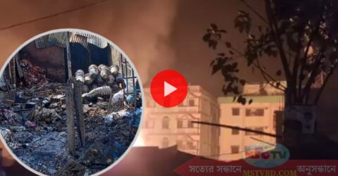 কসবায় ভয়াবহ অগ্নিকাণ্ড, ১৩ টি দোকান পুড়ে ছাই