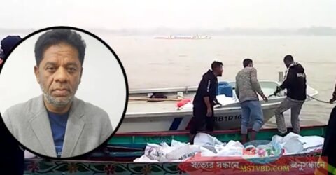 ঝালকাঠি লঞ্চে অগ্নিকাণ্ড: এক মালিক গ্রেফতার