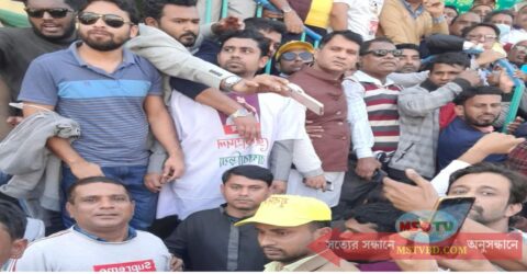 পুলিশের বাধা সত্বেও ব্রাহ্মণবাড়িয়ায় সমাবেশ করছে বিএনপি