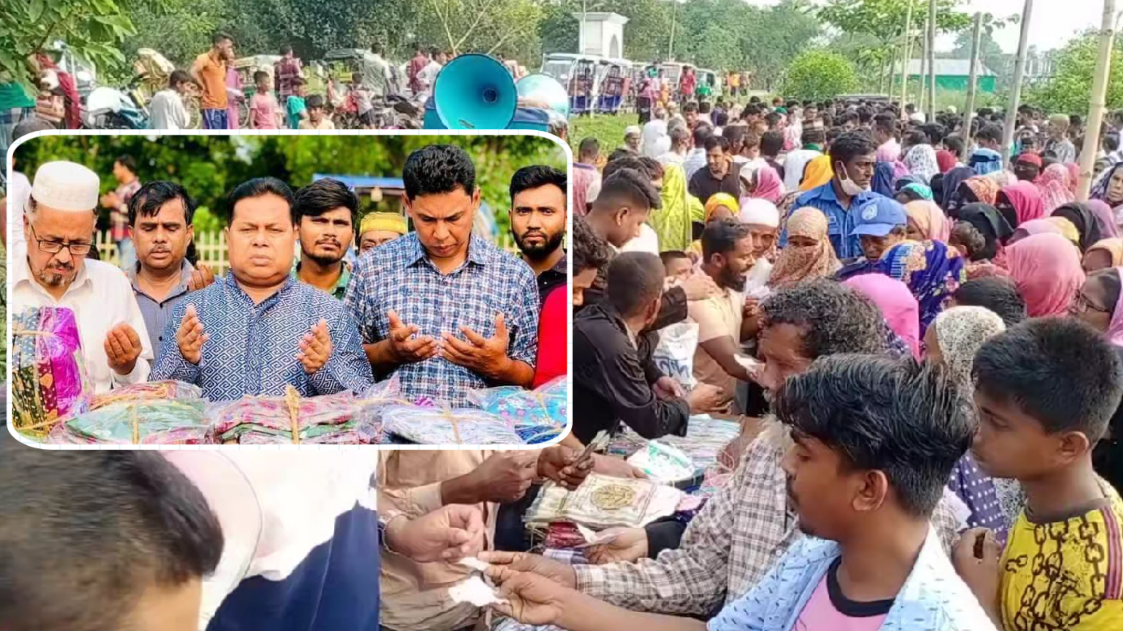 কসবায় ২৬শ পরিবারের মাঝে ঈদ সামগ্রী বিতরণ