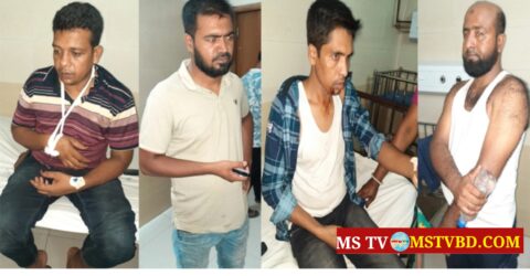 ঝিনাইদহে গাঁজাসহ আসামি গ্রেফতারের সময় পুলিশের ওপর হামলা, আহত ১০