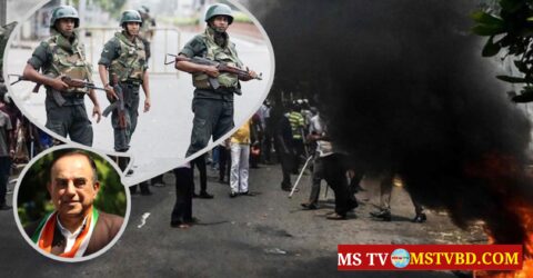 শ্রীলঙ্কায় বিক্ষোভ দমনে ভারতীয় সেনাবাহিনী পাঠাতে চান বিজেপি