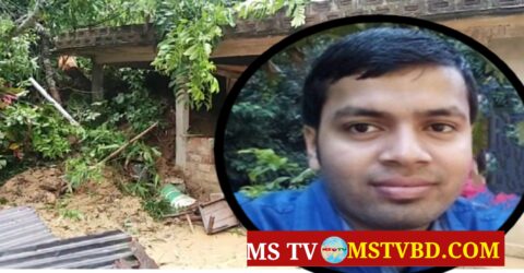 সিলেটে টিলা ধসে মাটিচাপায় ঘরে ঘুমিয়ে থাকা যুবকের মৃত্যু