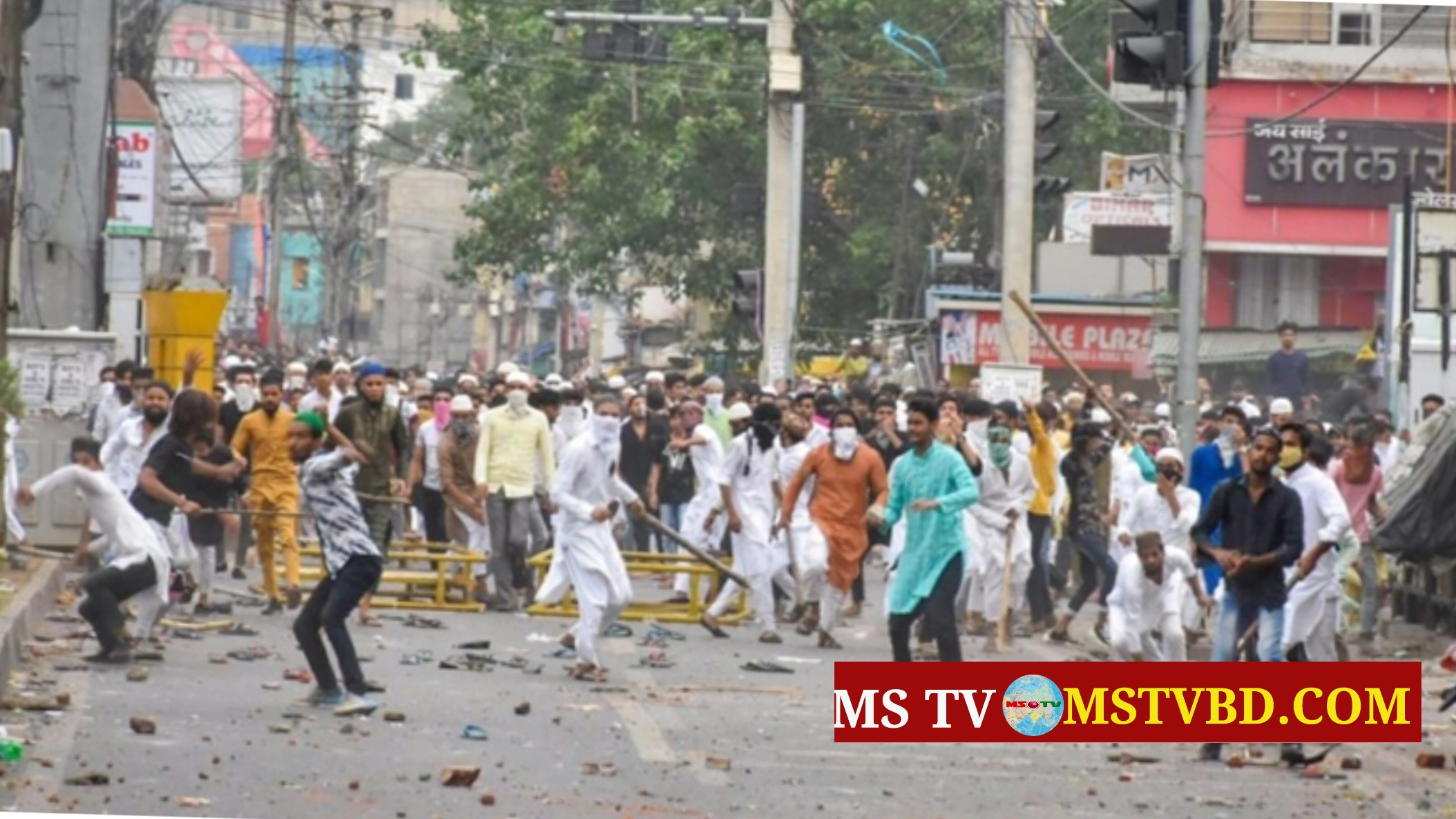মহানবিকে (সা) কটূক্তি: ভারতে পুলিশের গুলিতে ২ বিক্ষোভকারী নিহত