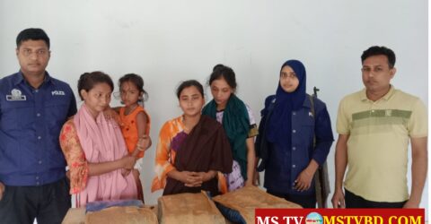 কসবায় ৮ কেজি গাজাসহ ৩ নারী মাদক ব্যবসায় আটক