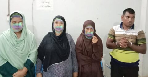 কসবায় অসামাজিক কর্মকান্ডে লিপ্ত থাকায় গ্রেফতার ৪