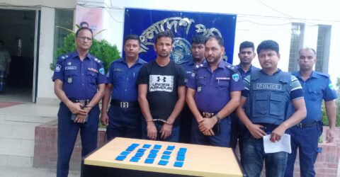 কসবায় ৪হাজার পিস ইয়াবাসহ আটক এক