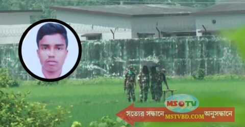 দিনাজপুরে বিএসএফের গুলিতে নিহত স্কুলছাত্রের মরদেহ ফেরত দিচ্ছেন