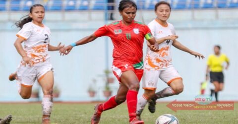 ভুটানকে ৮ গোলের বড় ব্যবধানে উড়িয়ে ফাইনালে বাংলাদেশ