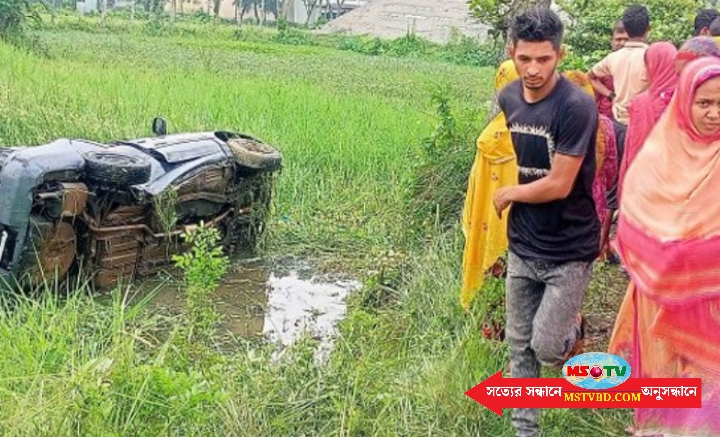 কুমিল্লা দেবিদ্বারে ট্রাকের ধাক্কায় প্রাইভেটকার উল্টে নিহত ১