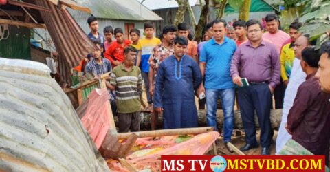 কসবায় ঘূর্ণিঝড় সিত্রাংয়ের তাণ্ডবে নিহত এক