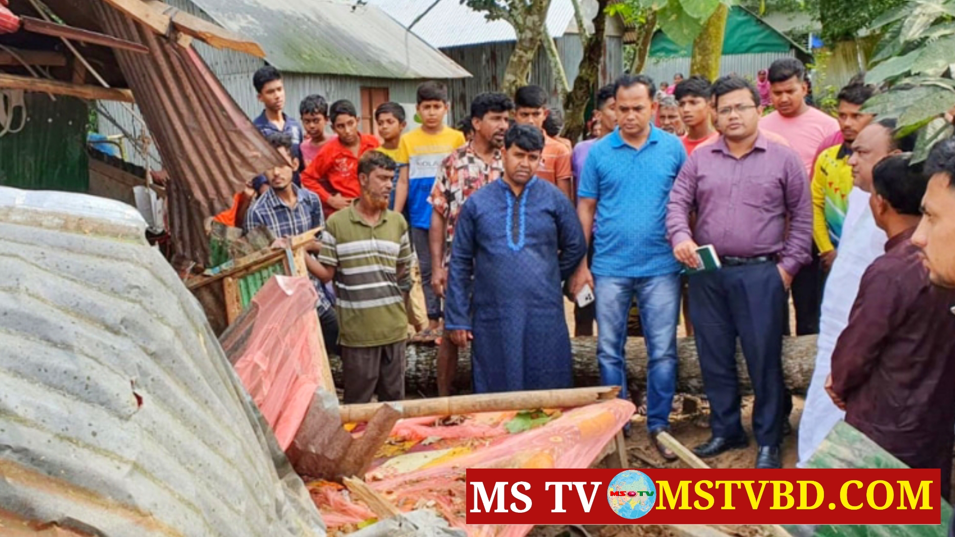 কসবায় ঘূর্ণিঝড় সিত্রাংয়ের তাণ্ডবে নিহত এক