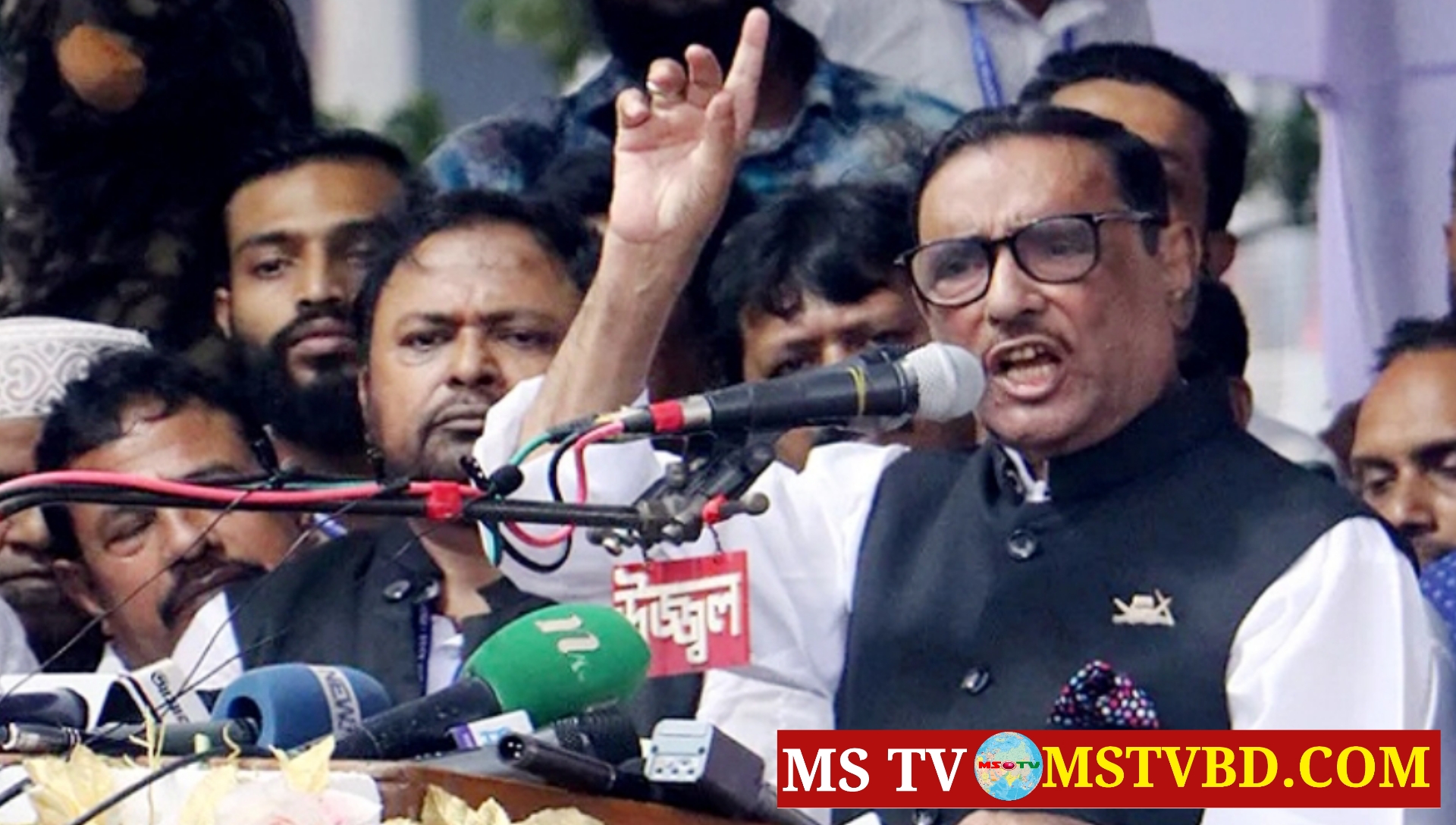 খেলা হবে আগুন সন্ত্রাস ও বিএনপির বিরুদ্ধে: কাদের
