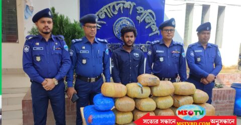 কসবায় ফের ১৯ কেজি গাঁজা ও সিএনজিসহ আটক ১