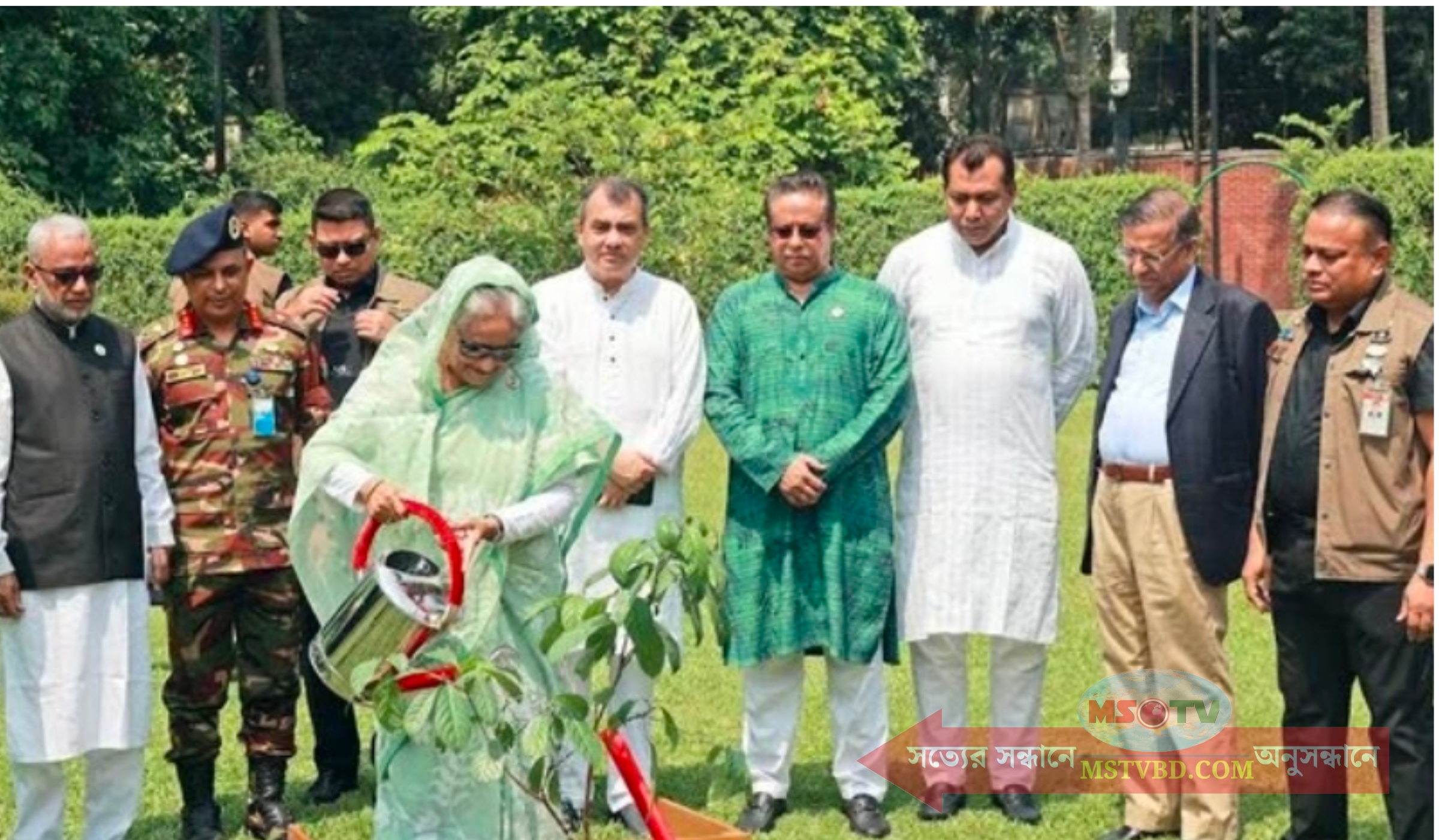 গাছ লাগাতে দেশবাসীর প্রতি প্রধানমন্ত্রীর আহ্বান