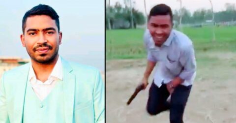 অস্ত্র হাতে সাংবাদিক নাদিম হত্যার অন্যতম আসামি চেয়ারম্যানপুত্রের ছবি ভাইরাল