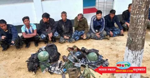 মিয়ানমার থেকে পালিয়ে এলেন আরও ৬৩ জন