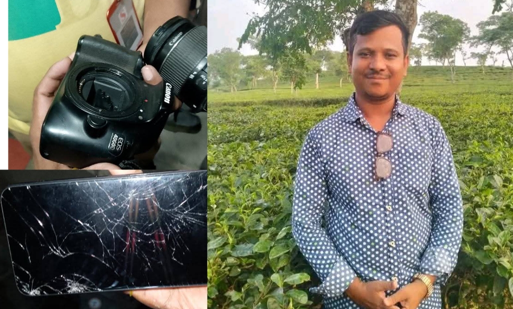 কসবায় সাংবাদিকের ওপর হামলা, মোবাইল ও ক্যামেরা ভাংচুর